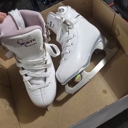Jackson Ice Skates SoftSkate JS181 Misses Size 11J EUR 26.5