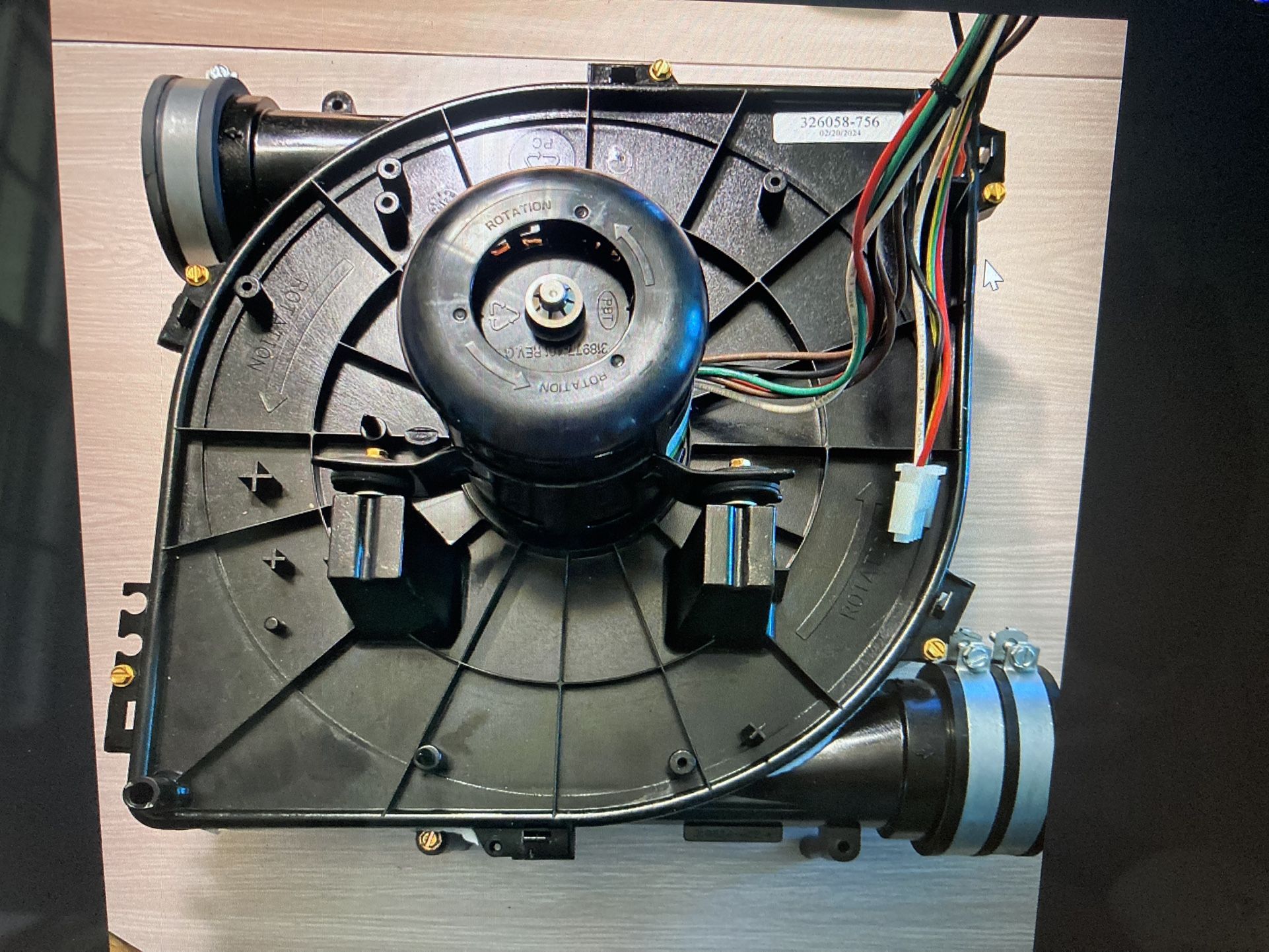 Inducer Motor Assembly