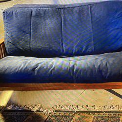 Futon And Wood Frame
