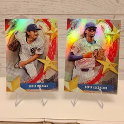 Topps 2025  Series 1 & 2 Chicago Cubs Stars Of MLB Baseball Cards ⚾