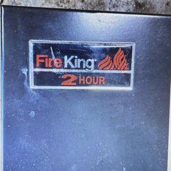 ire King 2-Hour Fire-Rated Vertical Legal-Size File Cabinet: Ultimate Documents and Valuables Protection!