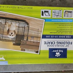 Top Paw pet crate $10