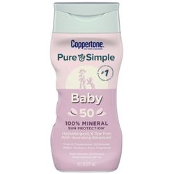 Coppertone Pure & Simple Baby Sun Protection SPF50