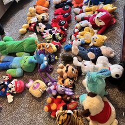 Kids Plushies Of All Kinds 