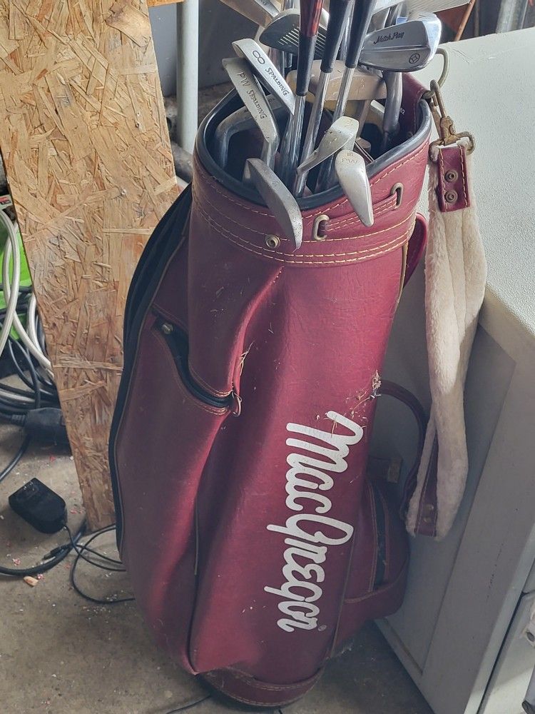 Golf Clubs Left-handed And Some Right Handed
