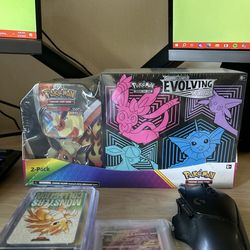 Evolving skies Etb + flareon Tin combo (sealed)