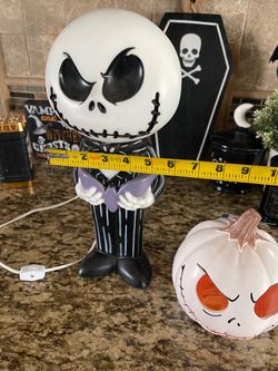 Disney nightmare before Christmas Jack Skellington blowmold