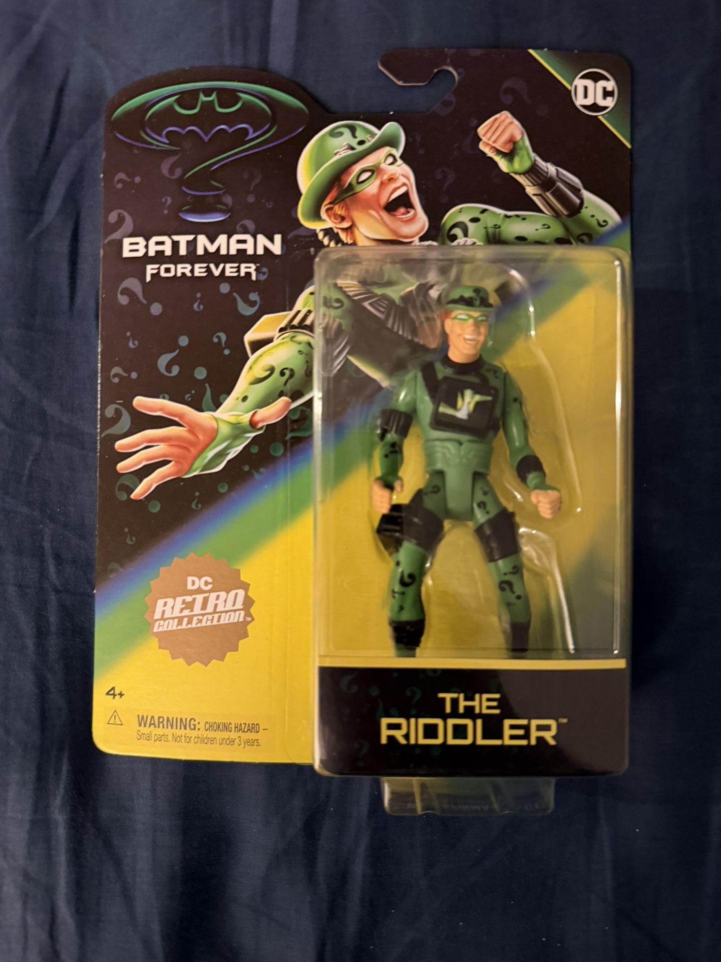 Batman Forever DC Retro Collection RIDDLER figure Jim Carrey from movie