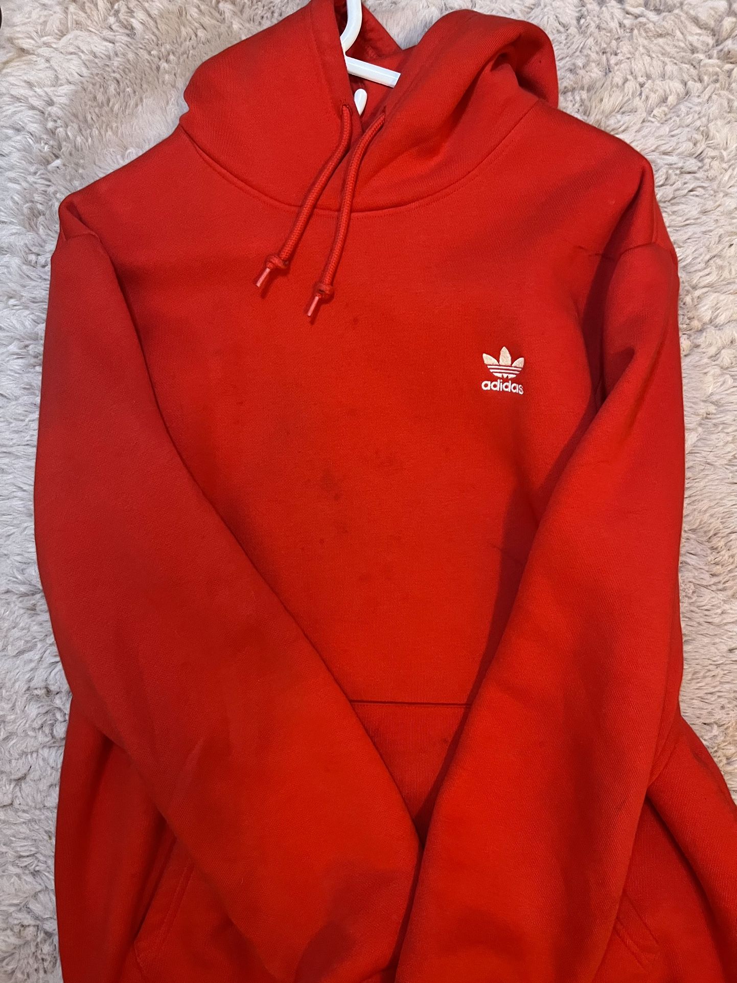 Men’s Red Adidas Hoodie