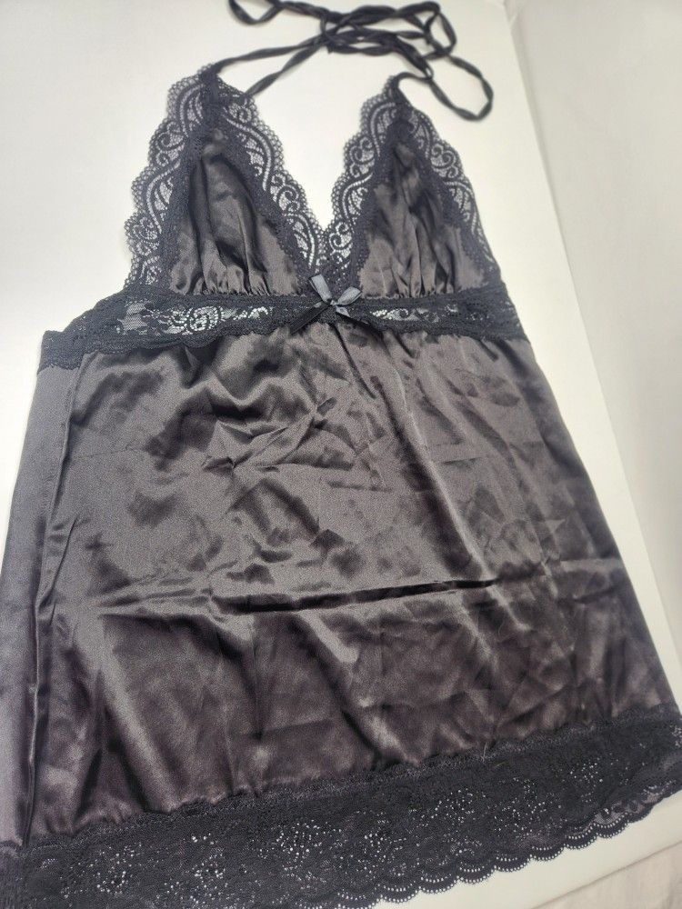 Women's Lace & Satin Teddy (NEW with Tags) Size M