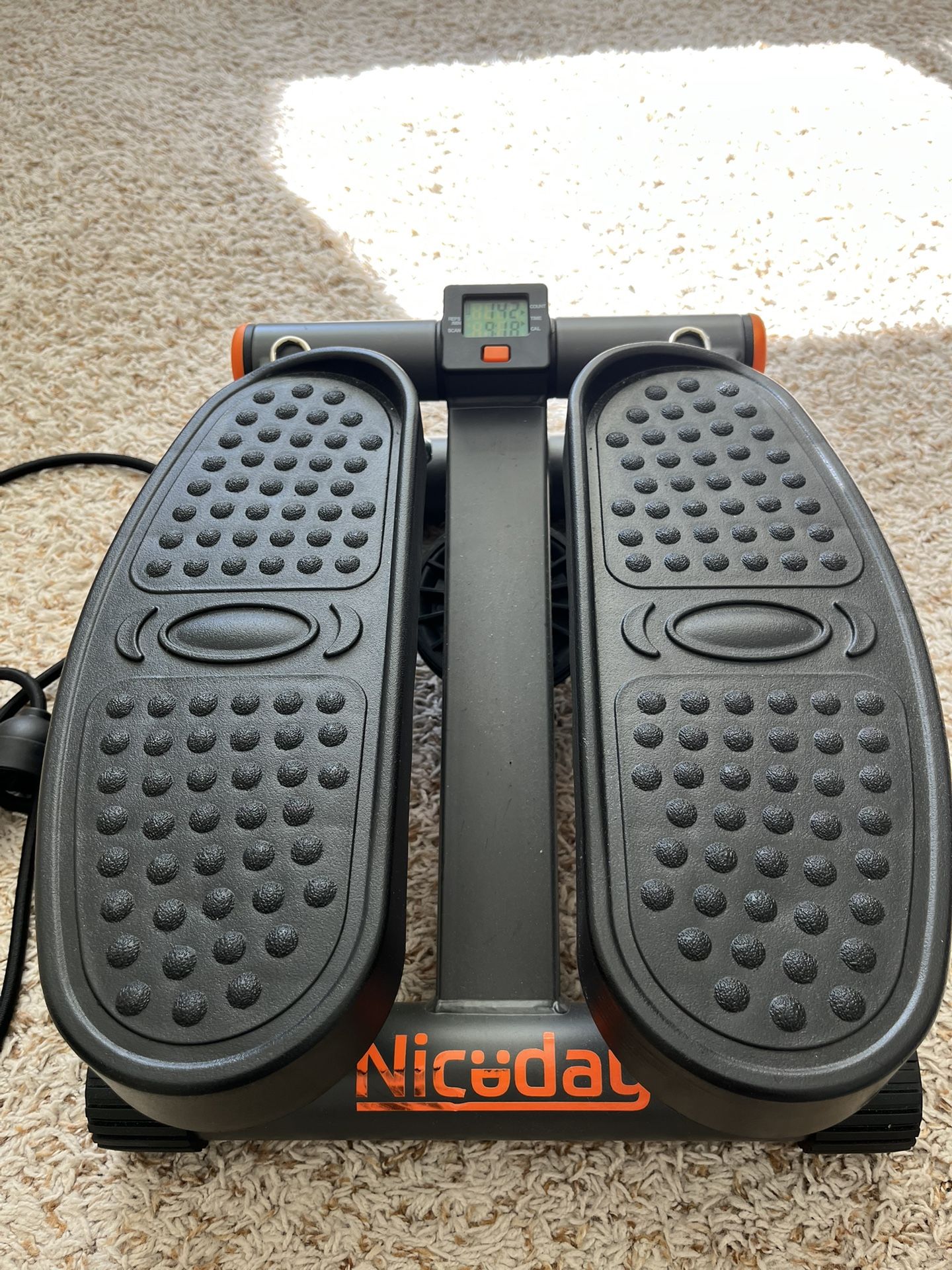 Mini Stair Stepper with Resistance Bands