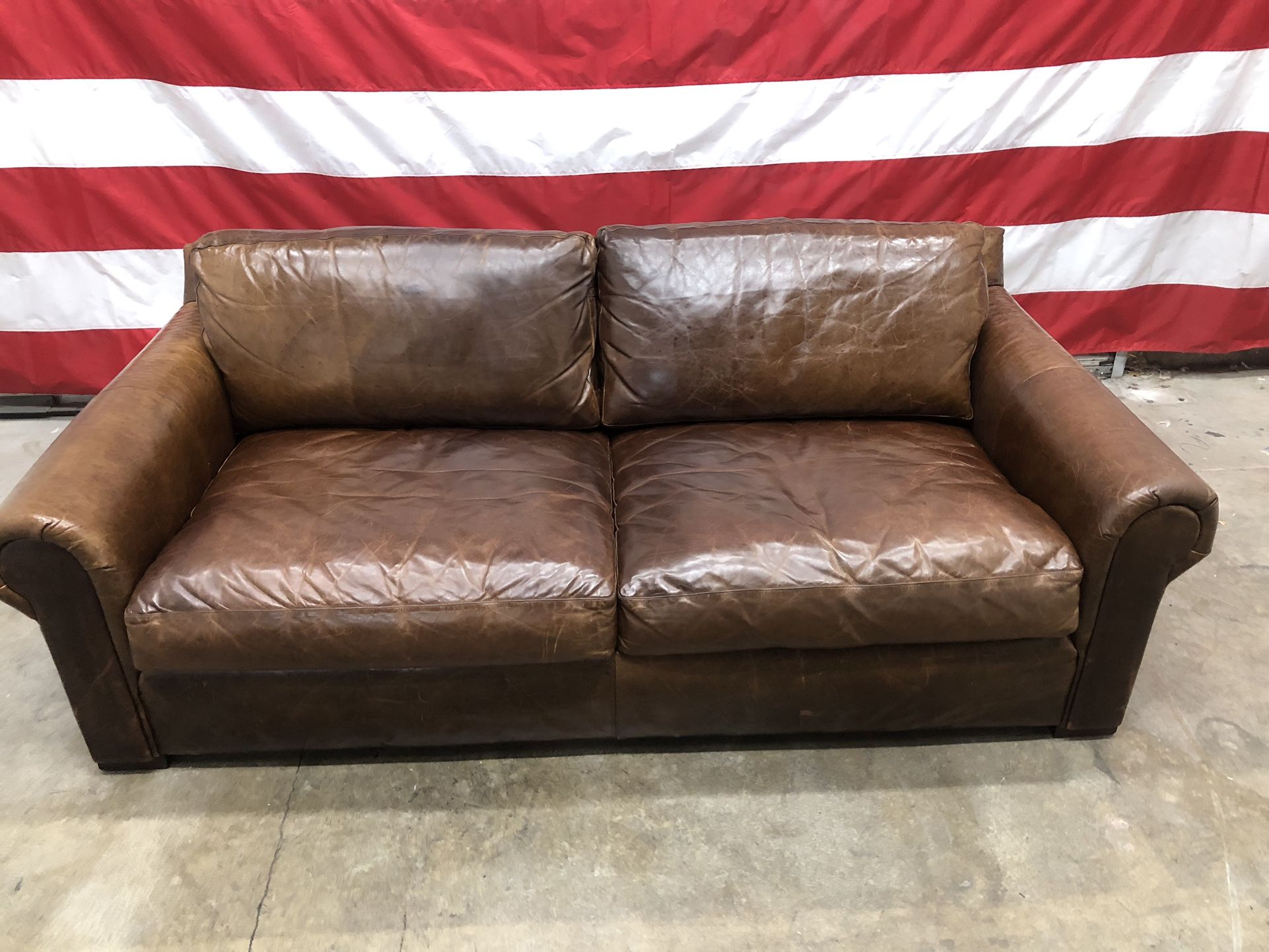 Free Delivery - RH Restoration Hardware Luxe 7 Foot Sofa Couch