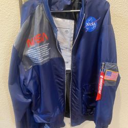 NASA Bomber Jacket 2X