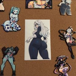 Black cat Sticker