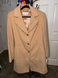 NWT Calvin Klein Women’s Tan Precious FIber Blend Size 12.