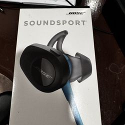 Bose Soundsport wireless Bluetooth in-ear headphones. NEW