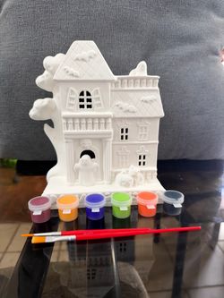 Paint Your Own Haunted House Kit
