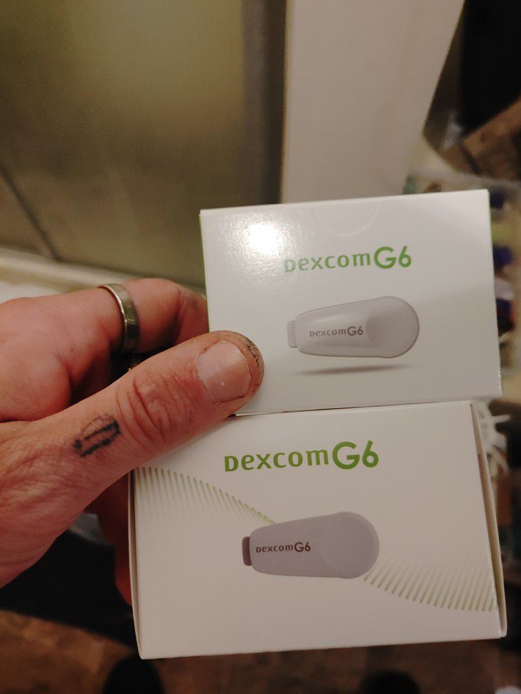 2 Dexcom G6 Transmitters Unopened 