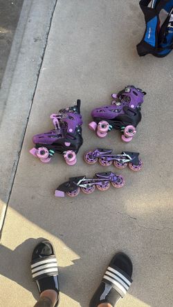 Roller Skate / Blade Interchangeable Size 3-6