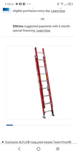 Werner Extension Ladder

