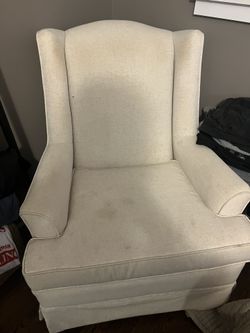 Baby Nursery Chair /glider Ottoman 