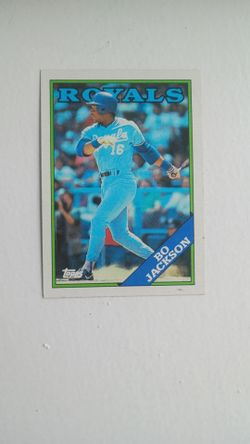 1988 Topps Bo Jackson near mint condition