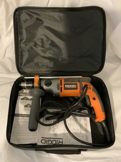Rigid 8.5 Amp Corder 1/2 In Heavy Duty Hammer Drill 2-Speed NEW