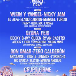 2x Baja Beach Fest Tickets