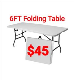 Table Folding 6fts new. 20 available