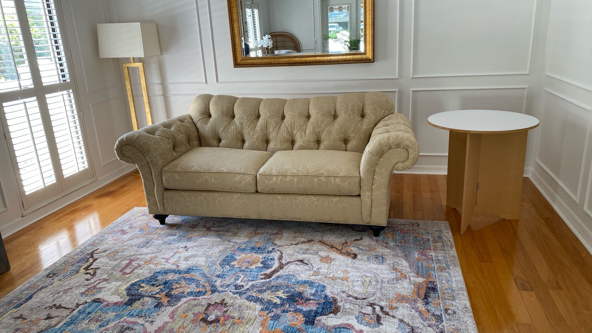 Ethan Allen Chesterfield Sofa