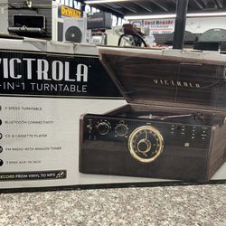 VICTROLA 7-in-1 Bluetooth Turntable  