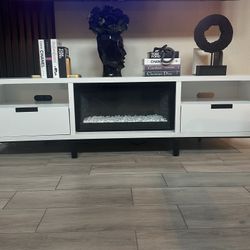 Modern Electric Fireplace 