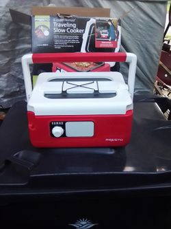 Presto  Nomad: 6 Qt Picnic/ Travel Slow Cooker.
