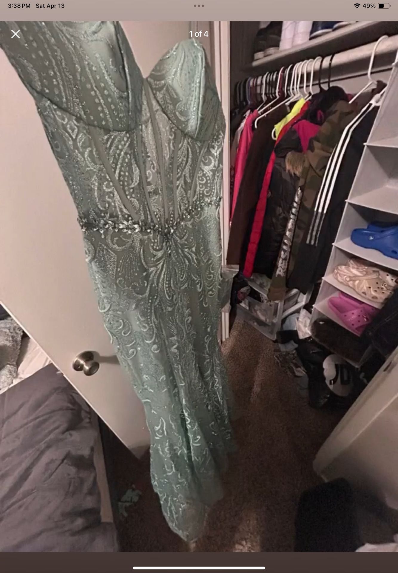 Selling My Prom Dress 200$ Size Small Only Worn Once🤍