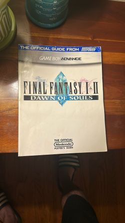 Final Fantasy 1 And 2 Dawn Of Souls Strategy Guide