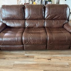 3 Seat Sofa w/ Manual Recline