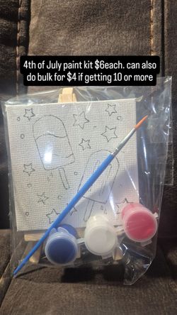 4th of July paint kit
