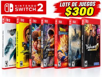 Lot x7 games Nintendo switch 2