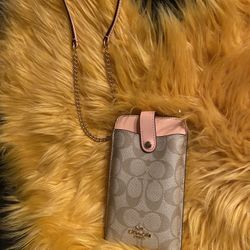 Coach Signature Phone Crossbody For Women  Pre Loved