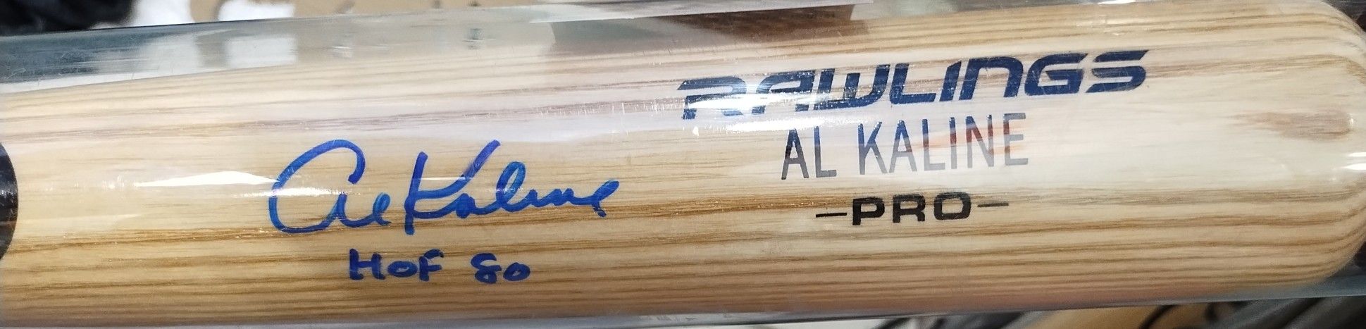 Al Kaline Autographed Bat With COA