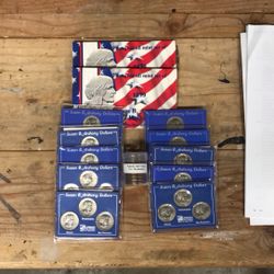 SBA and Bicentennial Kennedy Half Dollars