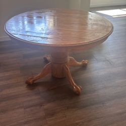 Wood Table No Chairs