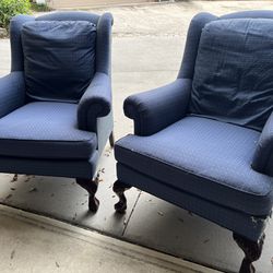 Jessica Charles Wingback Chairs (set Of 2)