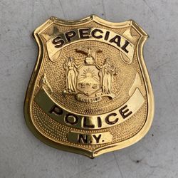NY SPECIAL POLICE BADGE 
