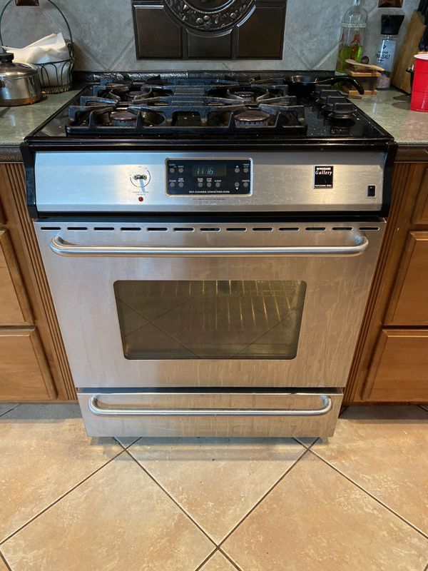 Frigidaire gallery professional series, dual fuel gas top convection