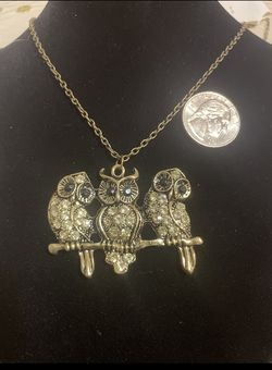 Cute Owl Necklace MPU 