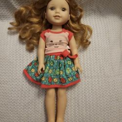 American Girl Doll Wellie Wishers 