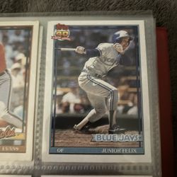 Topps #543 Junior Felix Blue Jays baseball card #baseball #bluejays