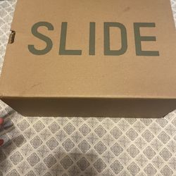 Black Yeezy Slides Size 8