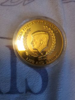 New John f Kennedy commemorative coin